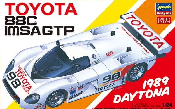 Hasegawa 1/24 Toyota 88C IMSA GTP (Daytona Type) Plastic Model gambar 1