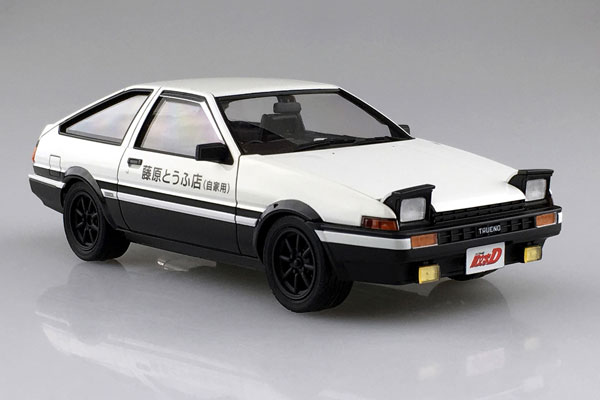 Aoshima 1/24 Initial D No.5 Takumi Fujiwara AE86 Trueno Vol.1 Type Plastic Model