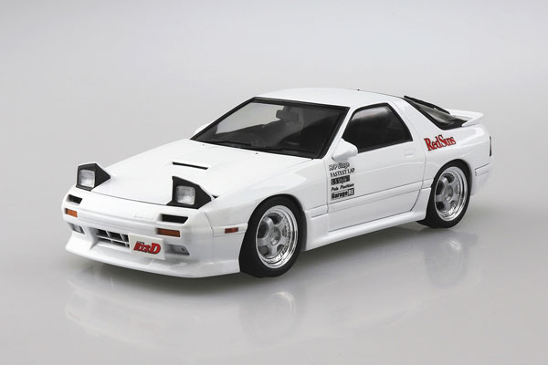 Aoshima 1/24 Initial D No.3 Ryosuke Takahashi FC3S RX-7 Plastic Model