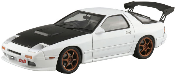 Aoshima 1/24 Initial D No.7 Ryosuke Takahashi FC3S RX-7 Hakone Battle Specs Plastic Model