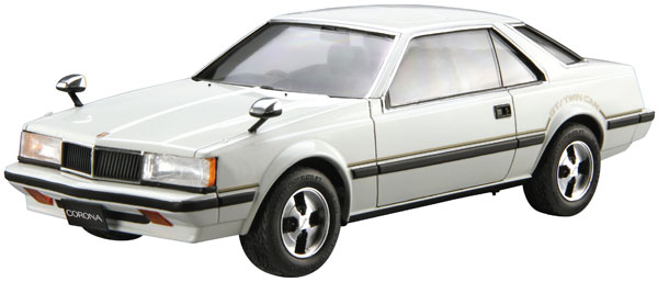 Aoshima ザ・モデルカー No.141 1/24 トヨタ RT141 コロナ ハードトップ 2000GT '82 プラモデル 画像 1