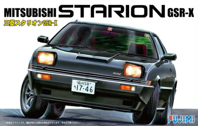 Fujimi 1/24 Inch-up Series No.117 Mitsubishi Starion GSR Plastic Model image 1