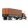 First Gear 1/64 Kenworth W900A 36 Inch Sleeper w/40ft Reefer, Vintage Trailer imagen 2