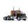 First Gear 1/64 Kenworth W900A 36 Inch Sleeper w/40ft Reefer, Vintage Trailer imagen 4