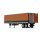 First Gear 1/64 Kenworth W900A 36 Inch Sleeper w/40ft Reefer, Vintage Trailer imagen 7