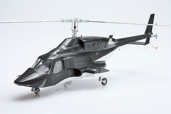 Aoshima Movie Mecha No.AW-01 1/48 Air Wolf w/Clear Body Plastic Model รูปภาพ 1