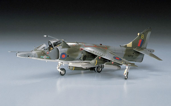 Hasegawa 1/72 Harrier GR Mk.3 Plastic Model