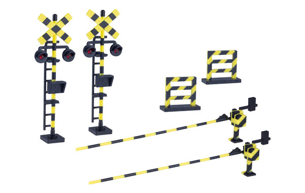 Plum 1/80 2-Color Mold Plastic Kit "Rail Crossing" รูปภาพ 1