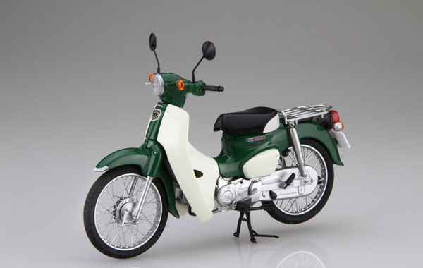 Fujimi 1/12 NEXT 시리즈 No.7 혼다 슈퍼 커브 110 (태즈메이니아 그린 메탈릭) 플라스틱 모델 이미지 1