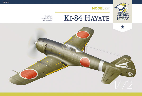 Arma Hobby 1/72 Nakajima Ki 84 Type 4 Fighter Hayate Plastic Model 图片 1