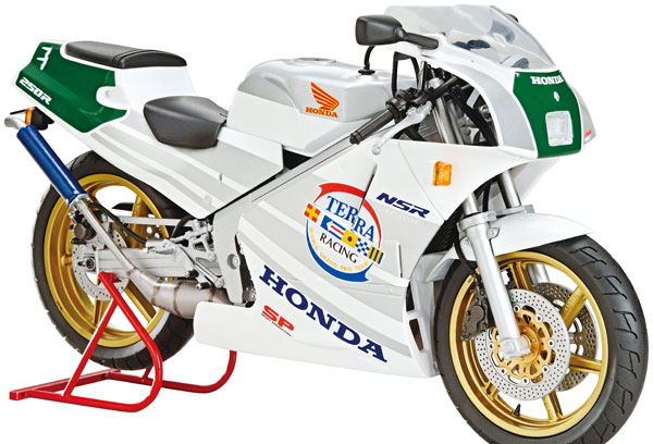 Aoshima The Bike No.52 1/12 Honda MC18 NSR250R SP Custom '89 Plastic Model