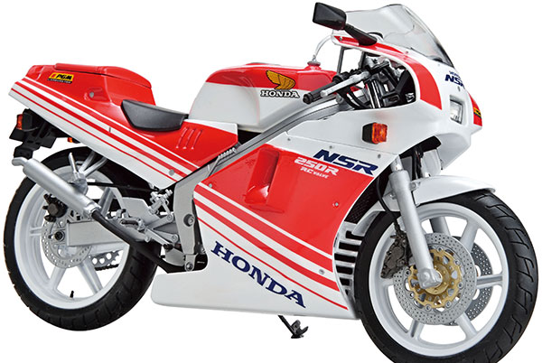 Aoshima The Bike No.8 1/12 Honda MC18 NSR250R '88 Plastic Model