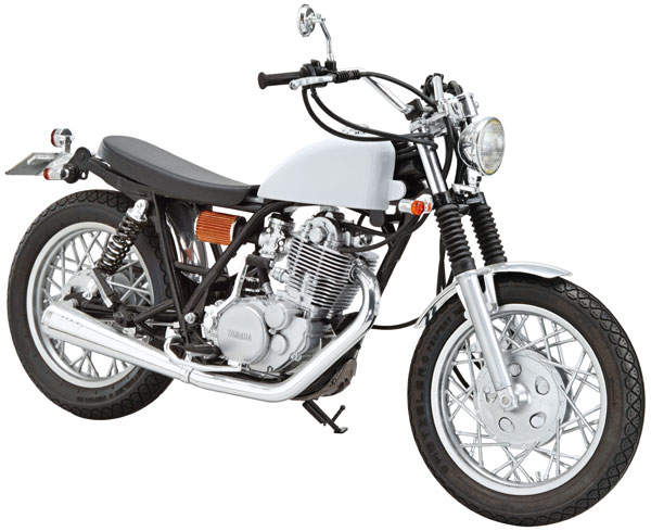 Aoshima The Bike No.56 1/12 Yamaha 1JR SR400S Limited Edition '95 w/Custom Parts, Plastic Model รูปภาพ 1