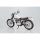 Aoshima The Bike No.56 1/12 Yamaha 1JR SR400S Limited Edition '95 w/Custom Parts, Plastic Model รูปภาพ 3