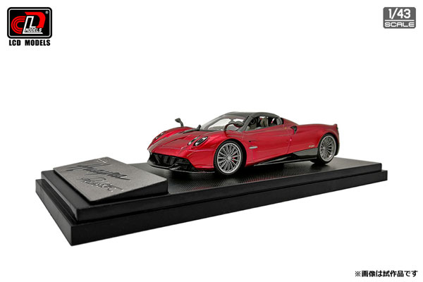 LCD MODEL 1/43 Pagani Huayra Roadster Red Bild 1
