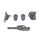 Plum POWERDoLLS2 1/35 X-4+ (PD-802) Armored Infantry Armament Set 3 [Shoulder Parts for Armament Attachment & DRu35 MLC & R25 Rocket & M7A Gatling Gun] Plastic Model 圖片 4
