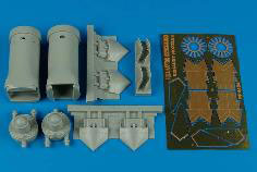 Aires 1/48 F-22 Nozzles Open (For H) Bild 1