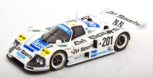 KK Scale 1/18 마쓰다 787 B #201 1990 르망 24시 Kennedy / Johansson / Sala 이미지 1