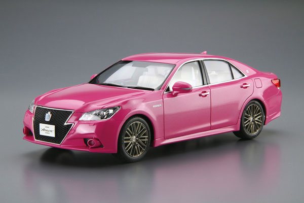 Aoshima The Model Car No.42 1/24 Toyota GRS214/AWS210 Crown Athlete G '15 Plastic Model Bild 1