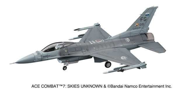 Hasegawa 1/72 "Ace Combat 7 Skies Unknown F-16 Fighting Falcon (Type C) "Mage Squadron" Plastic Model