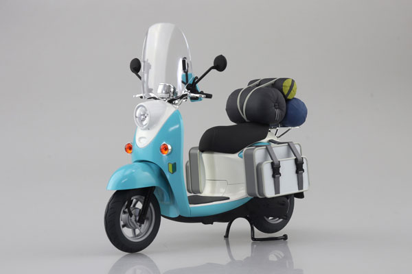 Aoshima The Bike No.YU-01 1/12 "Yuru Camp SEASON3" Rin Shima's Scooter Plastic Model
