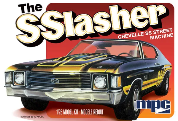 MPC 1/25 1972 Chevelle SS 454 Street Machine Plastic Model image 1