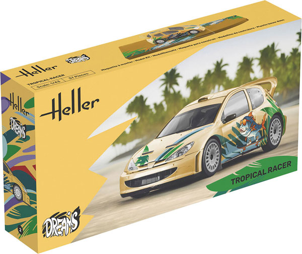 Heller 1/43 Dreams Series Tropical Racer Plastic Model