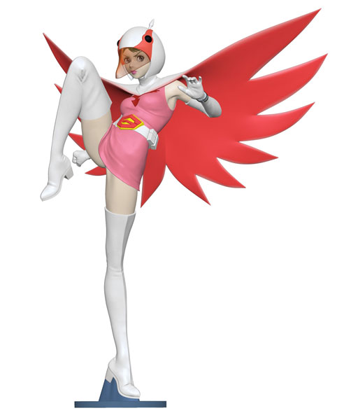 Hasegawa 1/12 "Gatchaman" Jun, the Swan Resin Kit