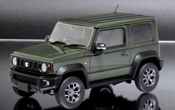 Fujimi 1/24 Car NEXT Series No.23 Suzuki Jimny Sierra JB74 (Jungle Green) Plastic Model hình ảnh 1