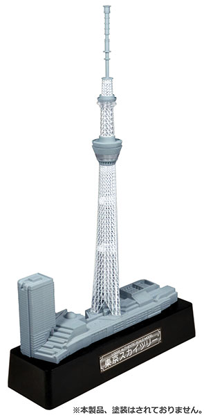 Doyusha Easy Plastic Model 1/3000 Tokyo Skytree