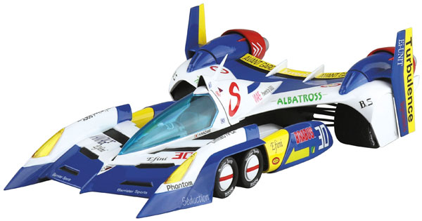 Aoshima 1/24 Cyber Formula No.9 Super Asurada AKF-11 Aero Mode / Aero Boost Mode Plastic Model
