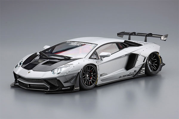 Aoshima 1/24 Liberty Walk No.19 LB Works Lamborghini Aventador Limited Edition Ver.1 Plastic Model