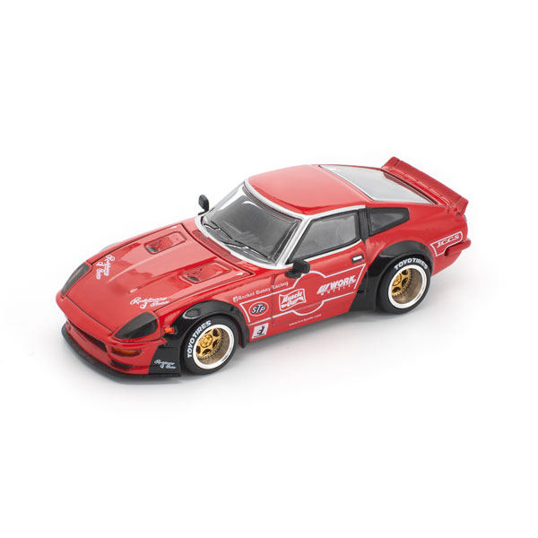 POP RACE 1/64 Pandem 280ZX Red