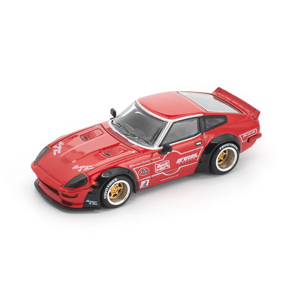 POP RACE 1/64 Pandem 280ZX Red image 1