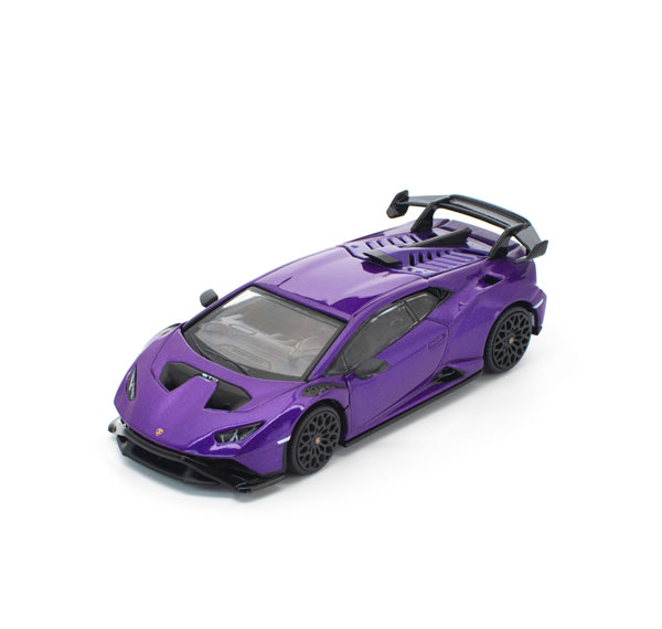 POP RACE 1/64 Lamborghini Huracan STO Viola Pasifae รูปภาพ 1