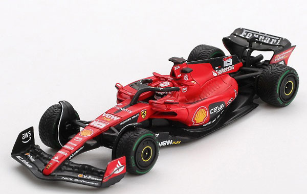 BBR 1/64 Ferrari SF23 2023 #16 Monaco Grand Prix C. Leclerc