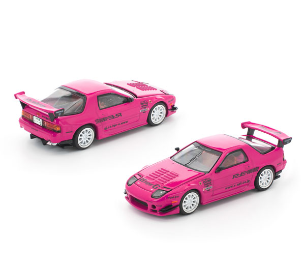 POP RACE 1/64 Mazda RX-7 (FC3S) RE Amemiya Pink Bild 1