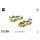 POP RACE 1/64 PANDEM Silvia S13 2020 D1 Light Yellow / White 圖片 2