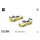 POP RACE 1/64 PANDEM Silvia S13 2020 D1 Light Yellow / White 圖片 3