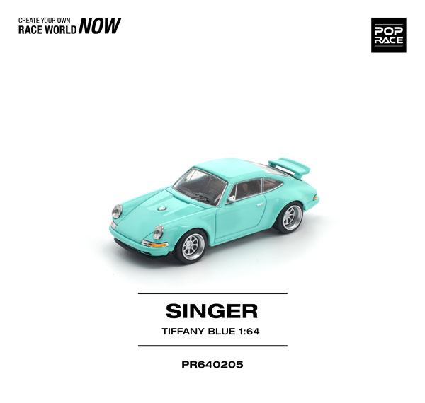 POP RACE 1/64 Singer 964 Tiffany Blue Bild 1