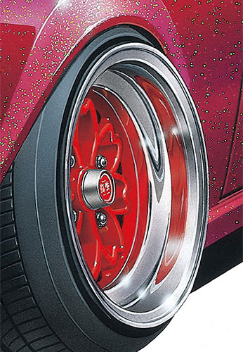 Aoshima The Tuned Parts No.17 1/24 Yayoi 14 Inch