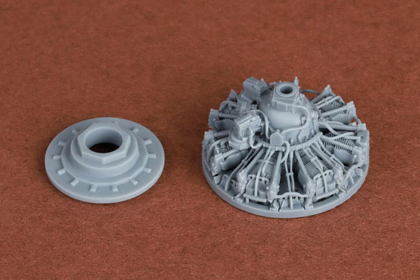 SBS 1/48 F4F-4 Wildcat Engine (For Academy)