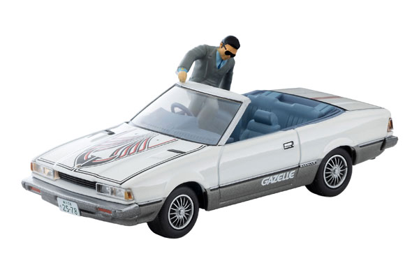 Tomytec Tomica Limited Vintage LV-N Movie Stars 02 Seibu Keisatsu Gazelle w/Kenzo Kogure Figure