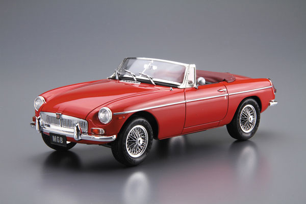 Aoshima ザ・モデルカー No.101 1/24 BLMC G/HM4 MG-B MK-2 '68 プラモデル 画像 1