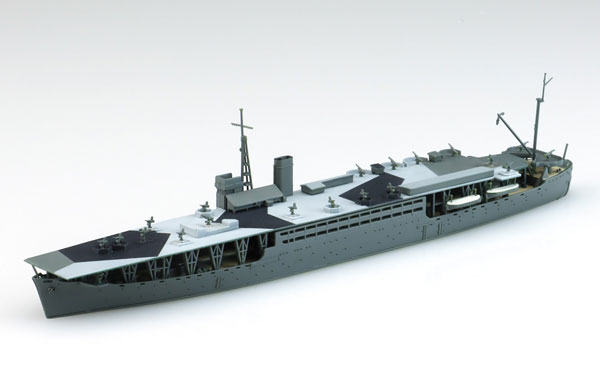 Aoshima 1/700 Waterline IJA Type-C Landing Craft Carrier Akitsu Maru Early Model Plastic Model Bild 1