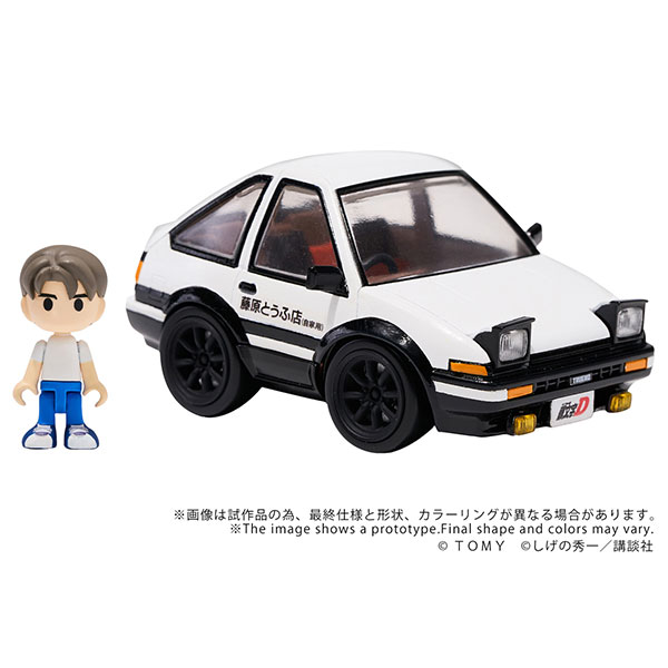 Takara Tomy Q VILLAGE QV-05 Initial D Toyota AE86 TRUENO imagen 1