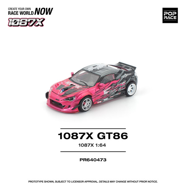 POP RACE 1/64 1087X GT86 Bild 1