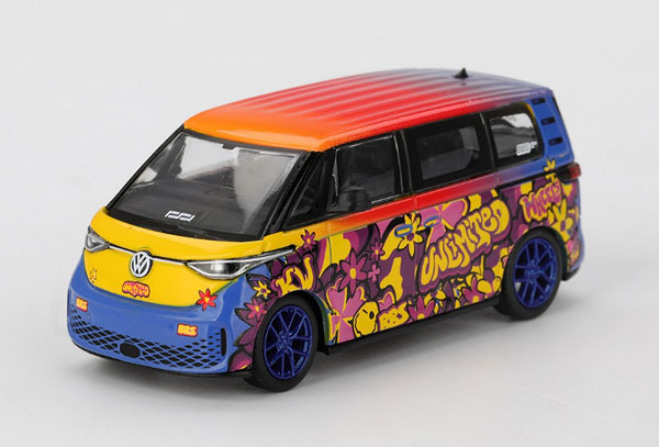 MINI GT 1/64 Volkswagen ID. Buzz KW/BBS (Left-hand Steering) 图片 1