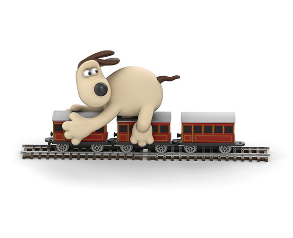 CORGI Wallace and Gromit "The Wrong Trousers" Gromit & Coach (Passenger Car) imagen 1