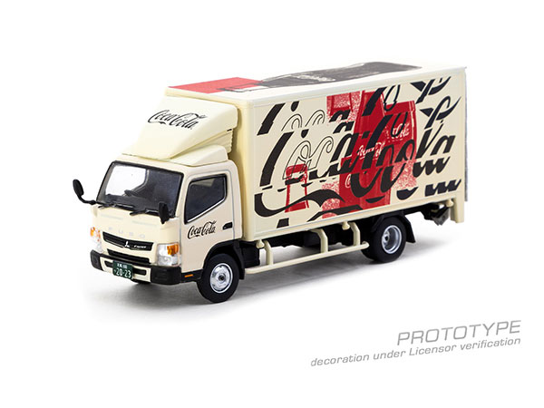 Tarmac Works 1/64 Mitsubishi Fuso Canter COCA- COLA